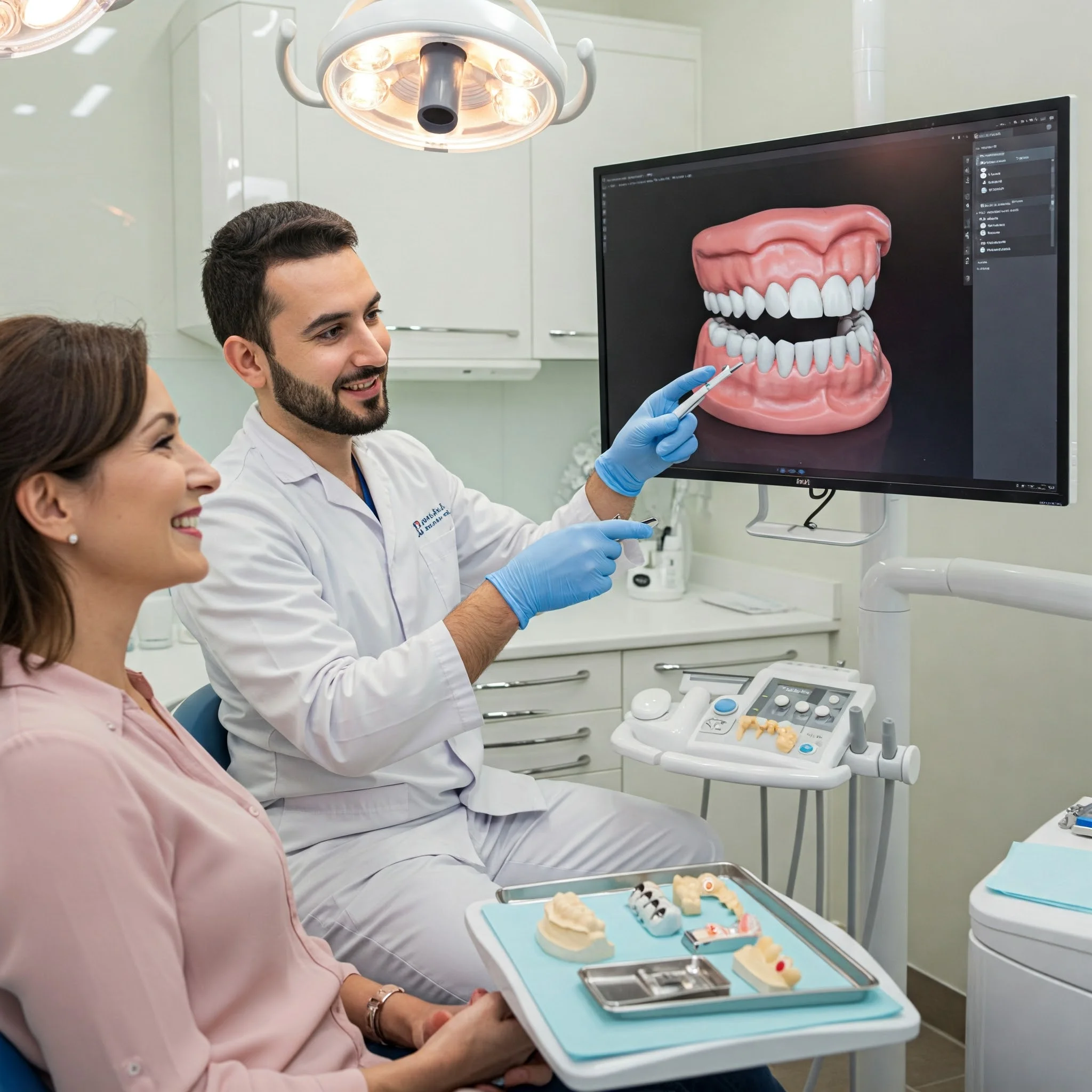 Revolution bei Zahnersatz: Innovative Anwendungen und Behandlungsoptionen in den Zahnarztpraxen in Alanya.