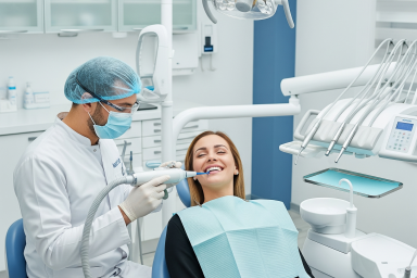  Advanced Dental Cleaning in Alanya: Plaque Removal with Airflow Technology